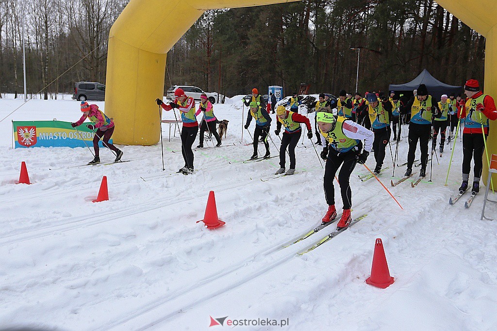 Charytatywny bieg narciarski w Przystani [20.02.2021] - zdjęcie #35 - eOstroleka.pl