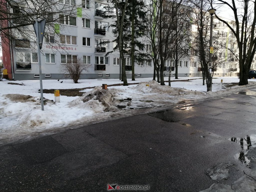 Roztopy w Ostrołęce. Śnieg znika w błyskawicznym tempie [21.02.2021] - zdjęcie #11 - eOstroleka.pl