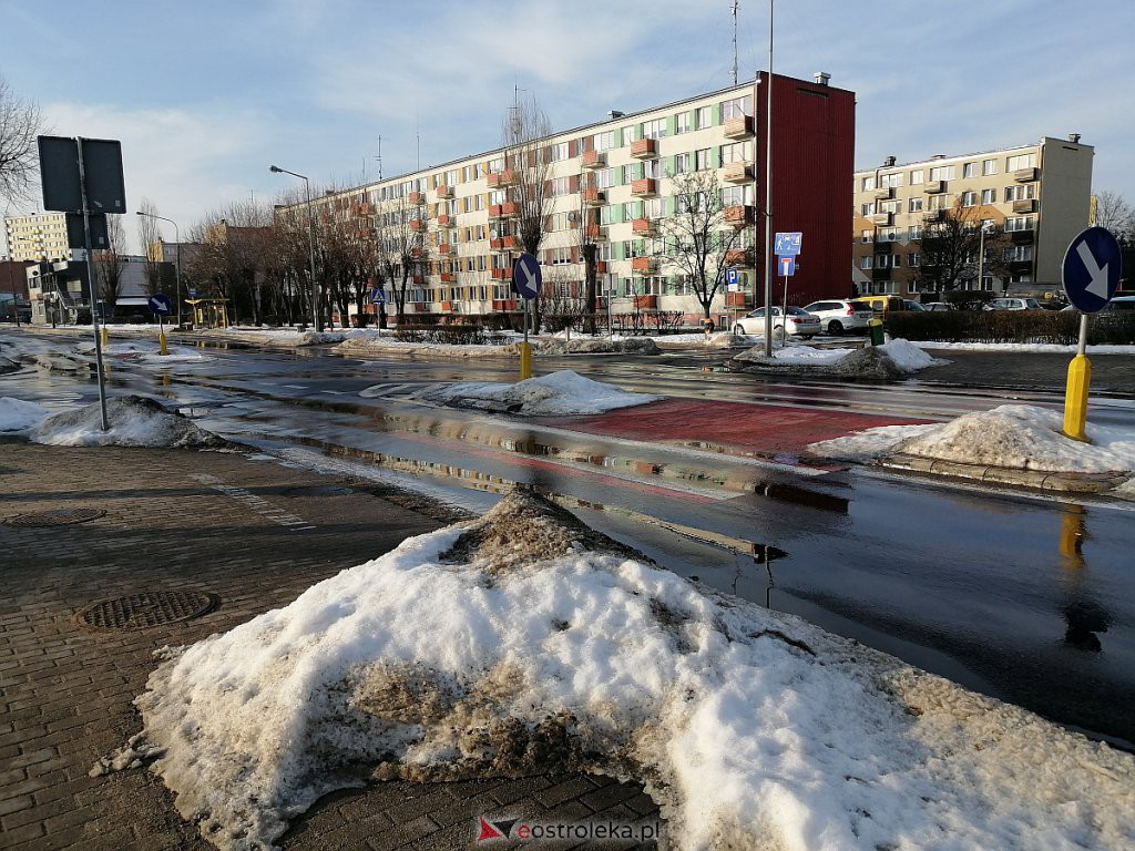 Roztopy w Ostrołęce. Śnieg znika w błyskawicznym tempie [21.02.2021] - zdjęcie #29 - eOstroleka.pl
