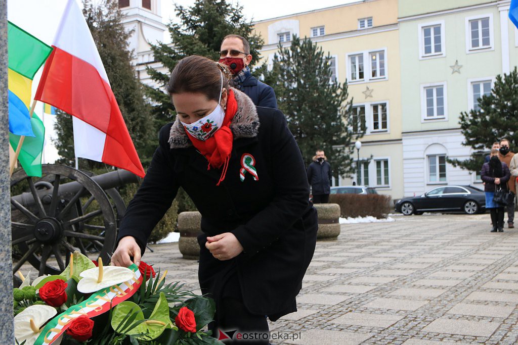 Ostrołęka uczciła pamięć bohatera Węgier i Polski [12.03.2021] - zdjęcie #28 - eOstroleka.pl