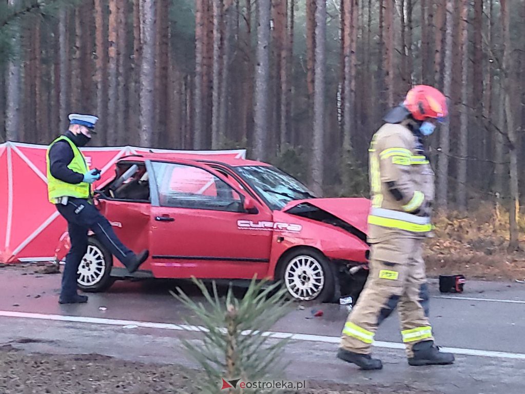 Śmiertelny wypadek na lokalnej drodze. 35-latek zginął na miejscu [12.03.2021] - zdjęcie #13 - eOstroleka.pl