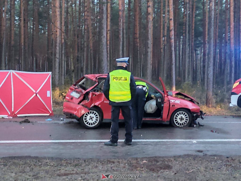 Śmiertelny wypadek na lokalnej drodze. 35-latek zginął na miejscu [12.03.2021] - zdjęcie #11 - eOstroleka.pl