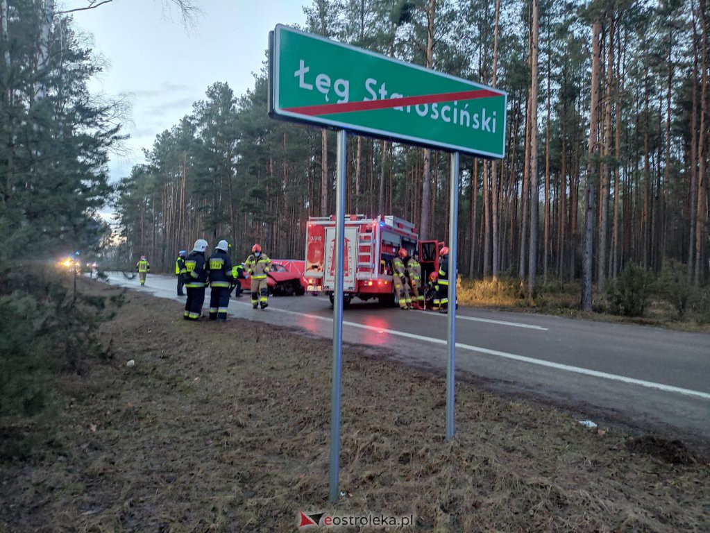 Śmiertelny wypadek na lokalnej drodze. 35-latek zginął na miejscu [12.03.2021] - zdjęcie #1 - eOstroleka.pl