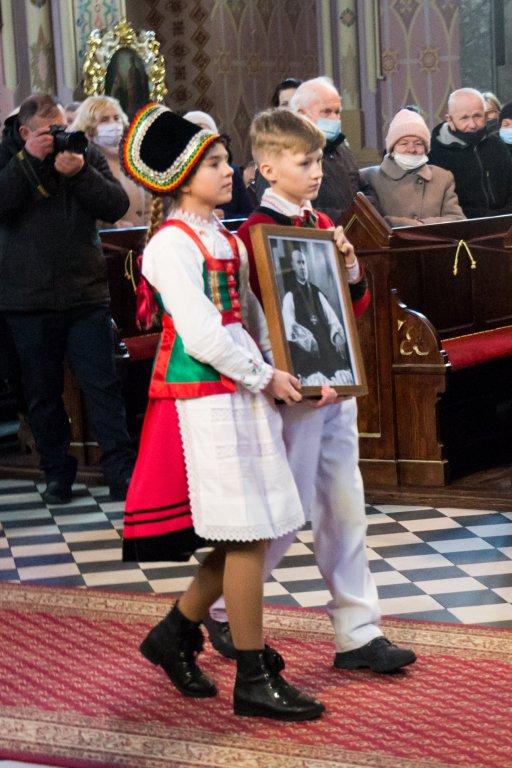 Uroczysta msza św. na inaugurację „Roku ks. Władysława Skierkowskiego w gminie Myszyniec” [16.03.2021] - zdjęcie #4 - eOstroleka.pl