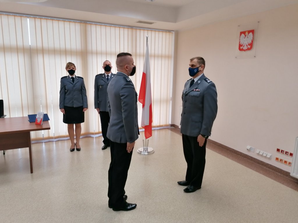 Świeża krew w ostrołęckiej policji [17.03.2021] - zdjęcie #1 - eOstroleka.pl