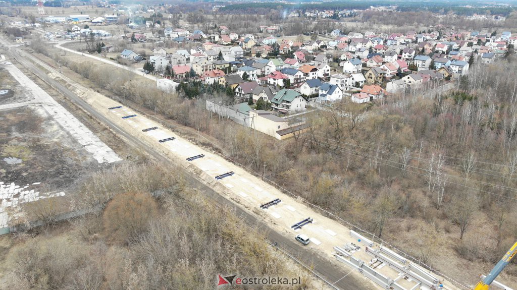 Rozbiórka mostu kolejowego na Narwi w Ostrołęce [18.03.2021] - zdjęcie #13 - eOstroleka.pl