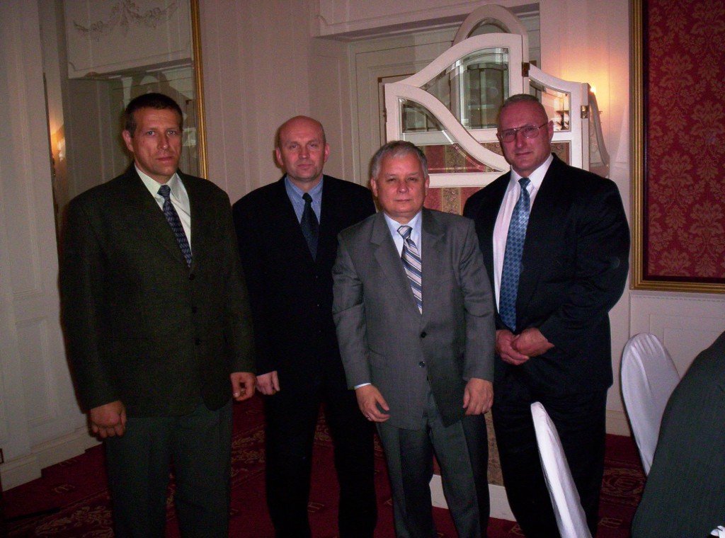 Spotkanie z Lechem Kaczyńskim (październik 2005 r.) - zdjęcie #1 - eOstroleka.pl