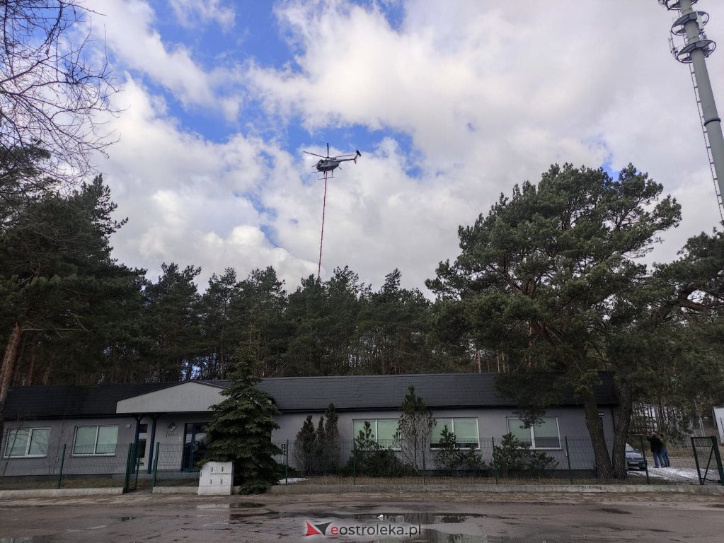 Przycinanie drzew z helikoptera [22.03.2021] - zdjęcie #2 - eOstroleka.pl