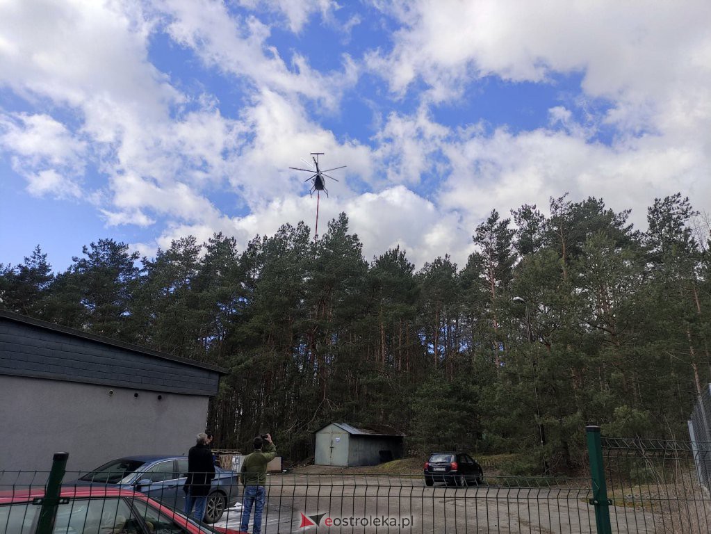 Przycinanie drzew z helikoptera [22.03.2021] - zdjęcie #4 - eOstroleka.pl