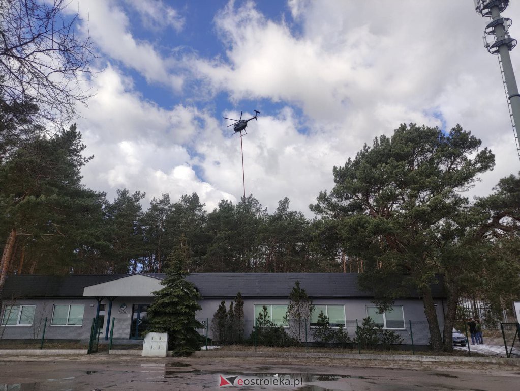 Przycinanie drzew z helikoptera [22.03.2021] - zdjęcie #1 - eOstroleka.pl