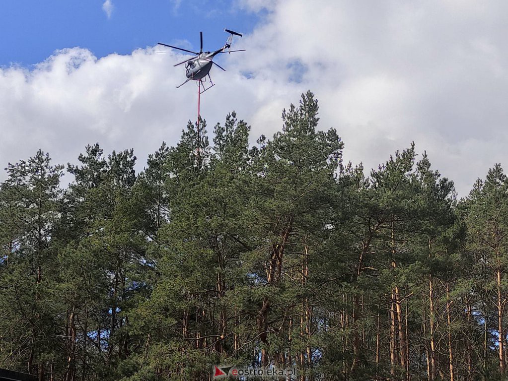 Przycinanie drzew z helikoptera [22.03.2021] - zdjęcie #5 - eOstroleka.pl