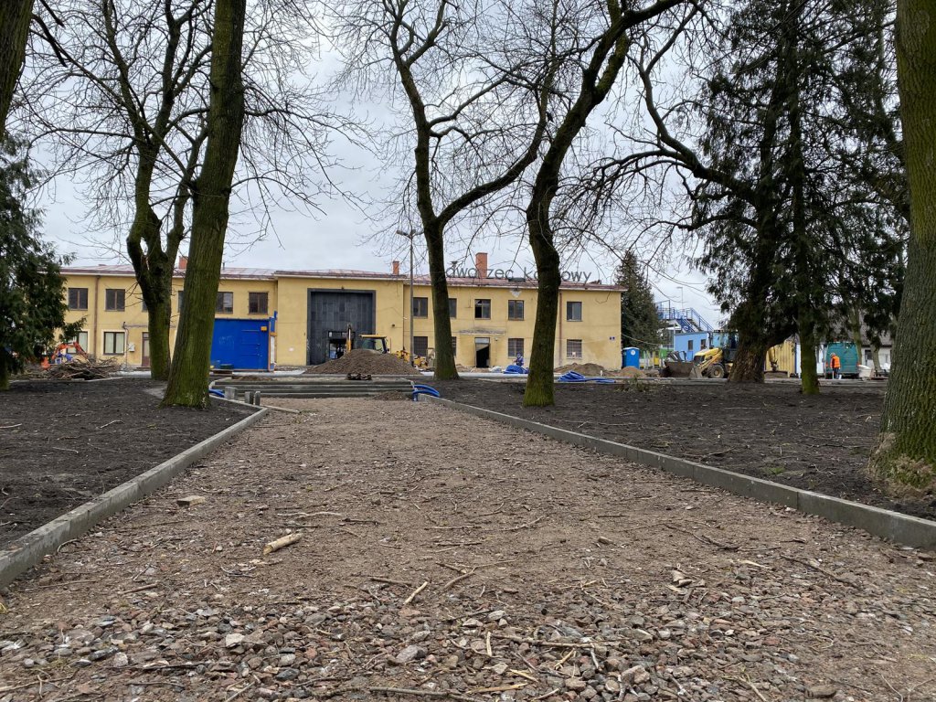 Milticentrum na osiedlu Stacja. Foto-raport z placu budowy [30.03.2021] - zdjęcie #3 - eOstroleka.pl