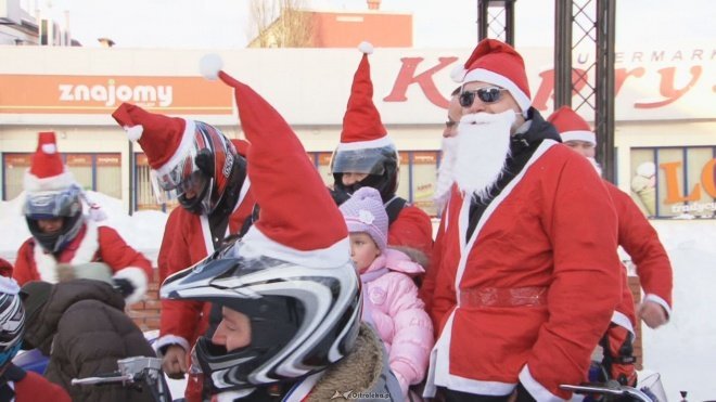 Mikołaje na motorach (04.12.2010) - zdjęcie #7 - eOstroleka.pl