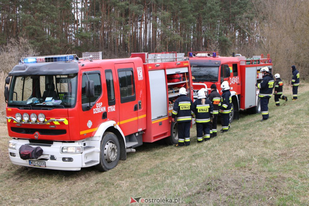 Pożar przy miejskiej oczyszczalni ścieków [05.04.2021] - zdjęcie #13 - eOstroleka.pl