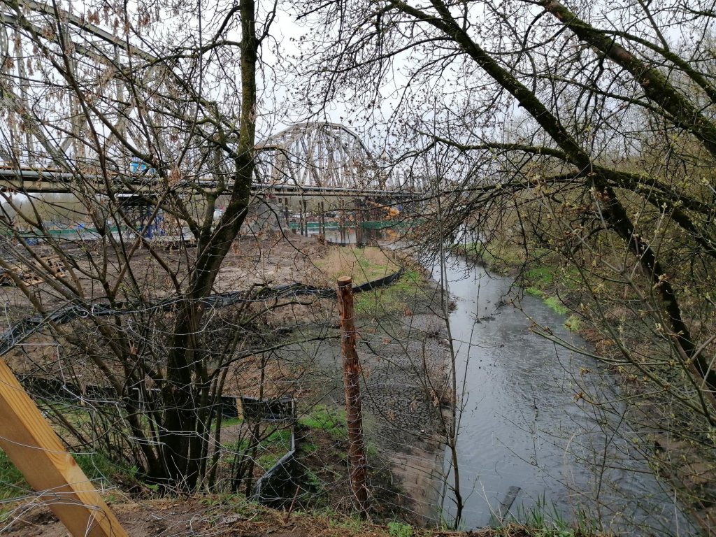 Most kolejowy znika z krajobrazu Ostrołęki [16.04.2021] - zdjęcie #3 - eOstroleka.pl