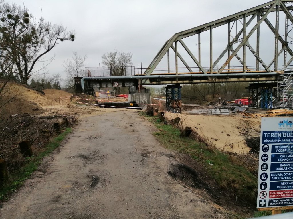 Most kolejowy znika z krajobrazu Ostrołęki [16.04.2021] - zdjęcie #6 - eOstroleka.pl