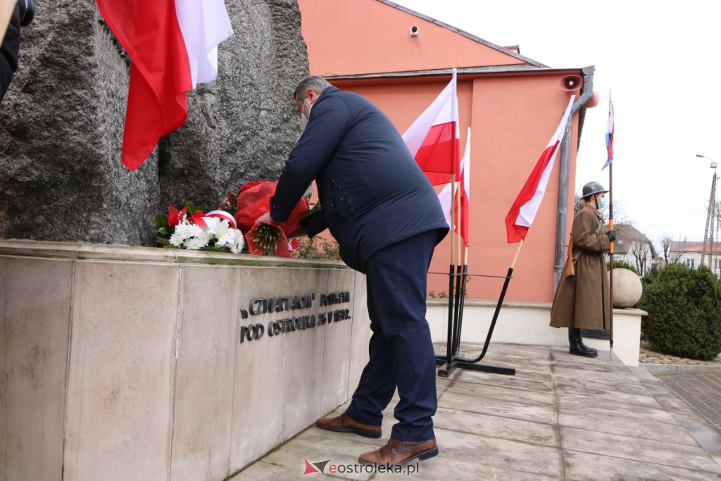 Święto Konstytucji 3 maja - uroczystości w Ostrołęce [03.05.2021] - zdjęcie #13 - eOstroleka.pl