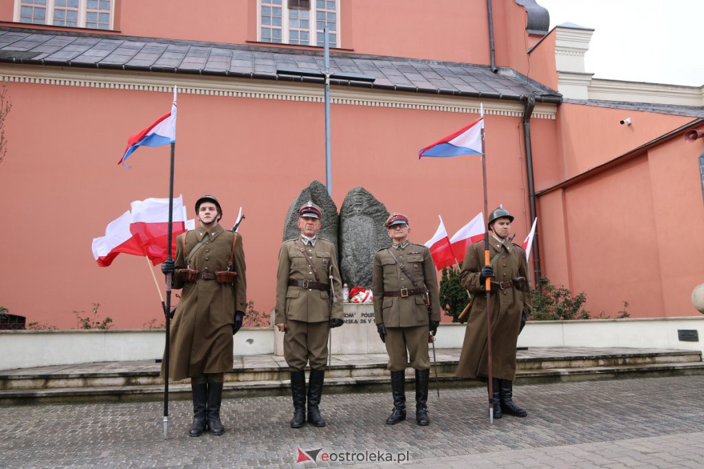 Święto Konstytucji 3 maja - uroczystości w Ostrołęce [03.05.2021] - zdjęcie #36 - eOstroleka.pl