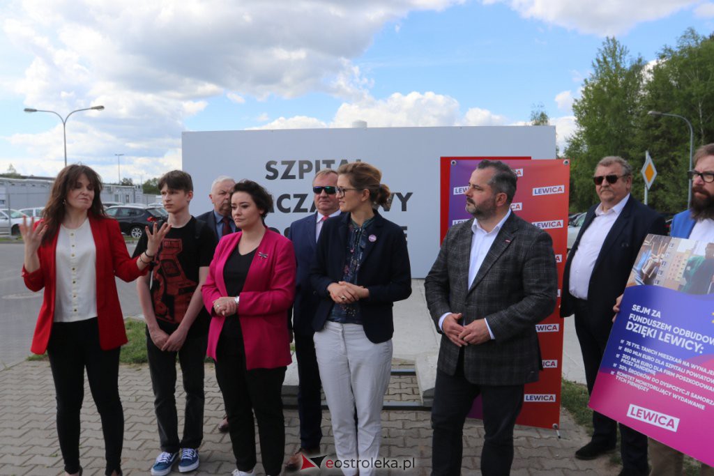 Politycy Lewicy w Ostrołęce [18.05.2021] - zdjęcie #10 - eOstroleka.pl