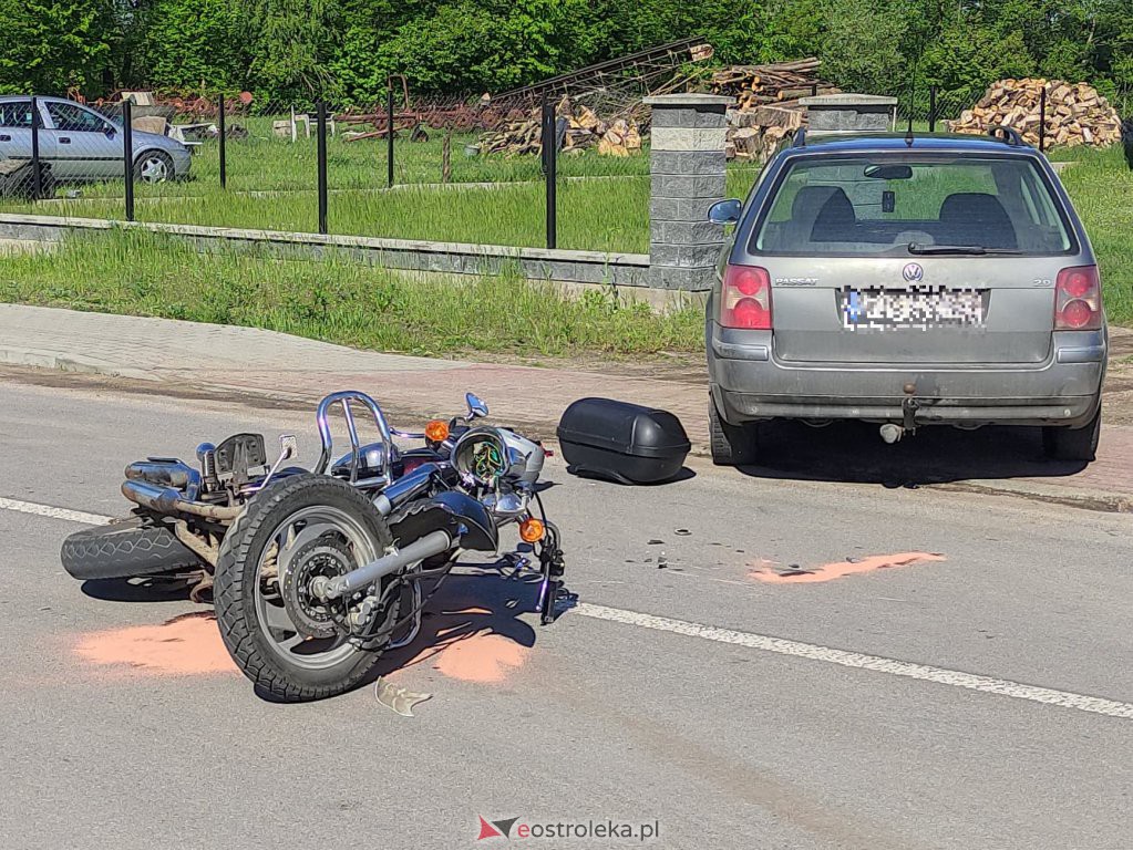 Wypadek w Goworowie. Poszkodowane dwie osoby [20.05.2021] - zdjęcie #4 - eOstroleka.pl