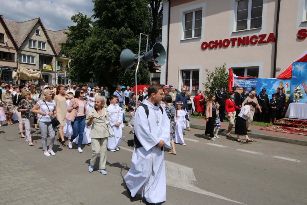 Boże Ciało 2021 parafii pw. św. Antoniego Padewskiego w Ostrołęce [03.06.2021] - zdjęcie #77 - eOstroleka.pl