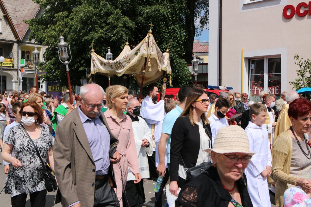 Boże Ciało 2021 parafii pw. św. Antoniego Padewskiego w Ostrołęce [03.06.2021] - zdjęcie #87 - eOstroleka.pl
