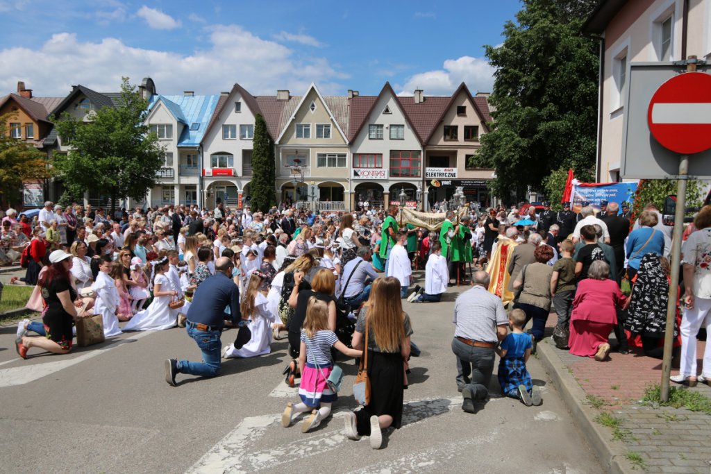 Boże Ciało 2021 parafii pw. św. Antoniego Padewskiego w Ostrołęce [03.06.2021] - zdjęcie #135 - eOstroleka.pl