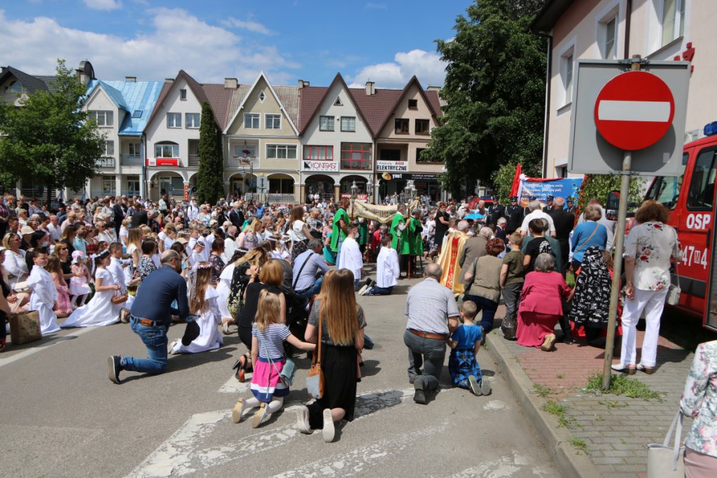 Boże Ciało 2021 parafii pw. św. Antoniego Padewskiego w Ostrołęce [03.06.2021] - zdjęcie #134 - eOstroleka.pl