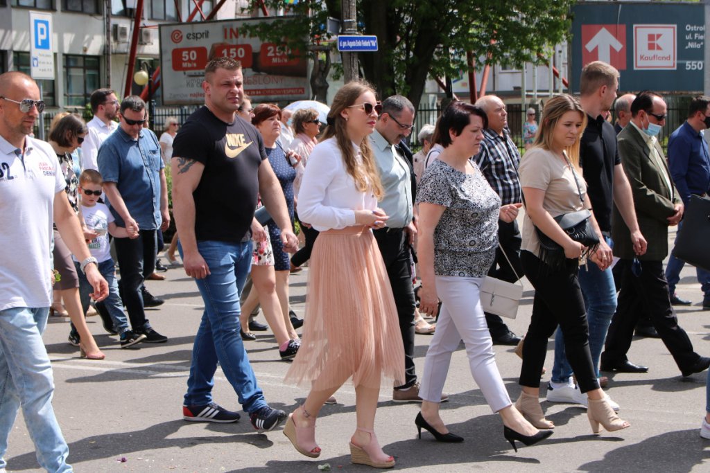Boże Ciało 2021 parafii pw. św. Antoniego Padewskiego w Ostrołęce [03.06.2021] - zdjęcie #68 - eOstroleka.pl