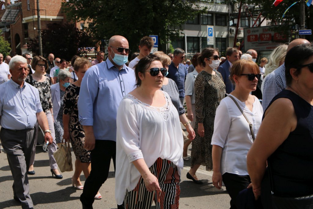 Boże Ciało 2021 parafii pw. św. Antoniego Padewskiego w Ostrołęce [03.06.2021] - zdjęcie #60 - eOstroleka.pl