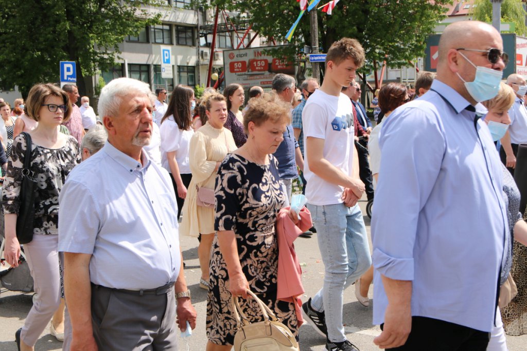 Boże Ciało 2021 parafii pw. św. Antoniego Padewskiego w Ostrołęce [03.06.2021] - zdjęcie #59 - eOstroleka.pl
