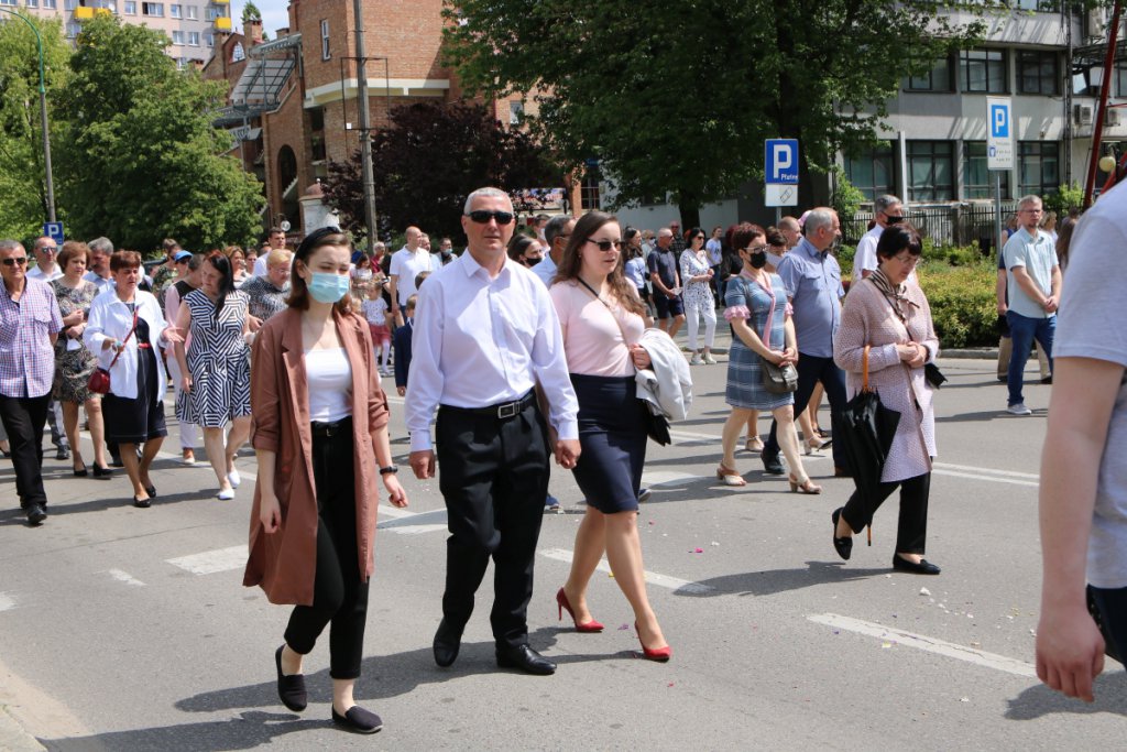 Boże Ciało 2021 parafii pw. św. Antoniego Padewskiego w Ostrołęce [03.06.2021] - zdjęcie #36 - eOstroleka.pl