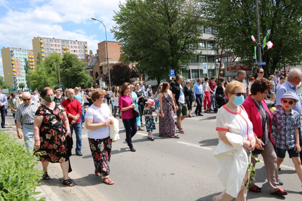 Boże Ciało 2021 parafii pw. św. Antoniego Padewskiego w Ostrołęce [03.06.2021] - zdjęcie #33 - eOstroleka.pl