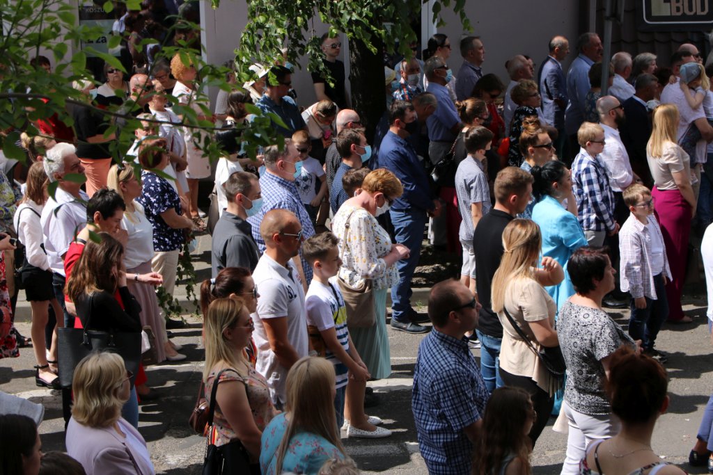 Boże Ciało 2021 parafii pw. św. Antoniego Padewskiego w Ostrołęce [03.06.2021] - zdjęcie #15 - eOstroleka.pl