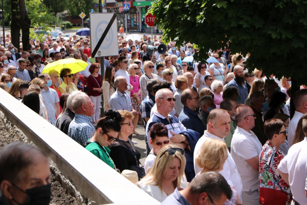 Boże Ciało 2021 parafii pw. św. Antoniego Padewskiego w Ostrołęce [03.06.2021] - zdjęcie #24 - eOstroleka.pl