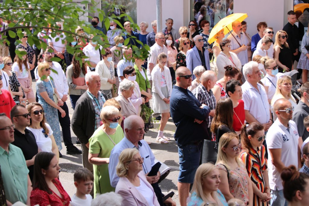 Boże Ciało 2021 parafii pw. św. Antoniego Padewskiego w Ostrołęce [03.06.2021] - zdjęcie #14 - eOstroleka.pl
