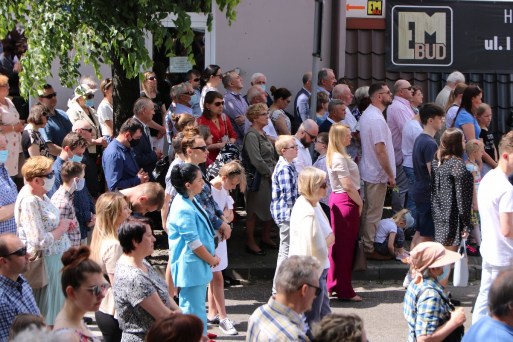 Boże Ciało 2021 parafii pw. św. Antoniego Padewskiego w Ostrołęce [03.06.2021] - zdjęcie #3 - eOstroleka.pl