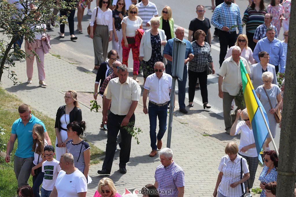 Boże Ciało 2021 w parafii Zbawiciela Świata w Ostrołęce [03.06.2021] - zdjęcie #9 - eOstroleka.pl