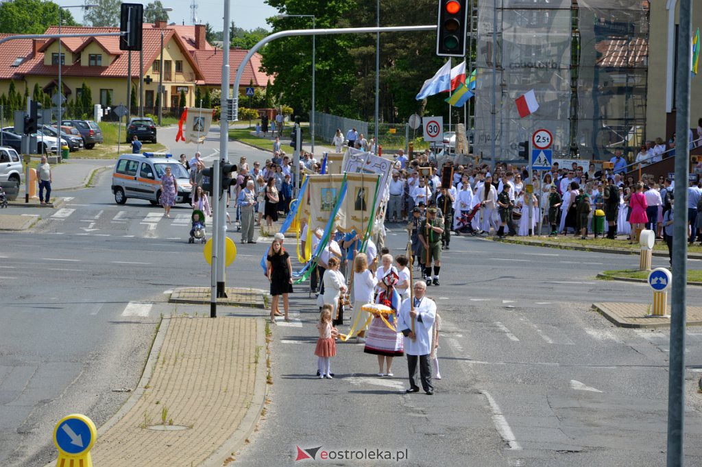 Boże Ciało 2021 parafii pw. św. Franciszka w Ostrołęce [03.06.2021] - zdjęcie #1 - eOstroleka.pl