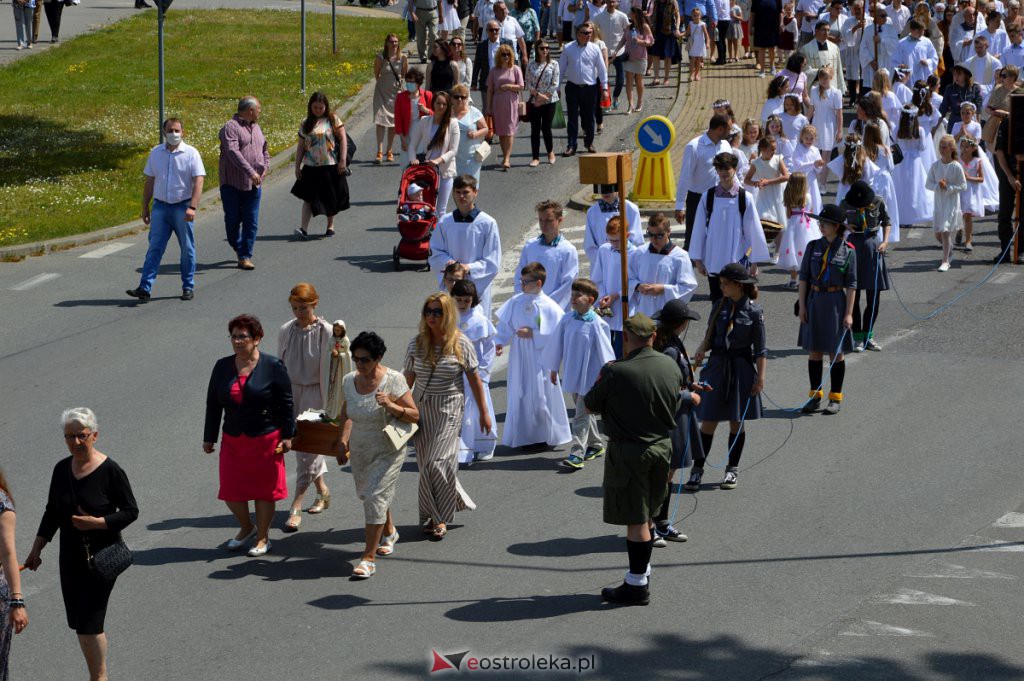 Boże Ciało 2021 parafii pw. św. Franciszka w Ostrołęce [03.06.2021] - zdjęcie #36 - eOstroleka.pl