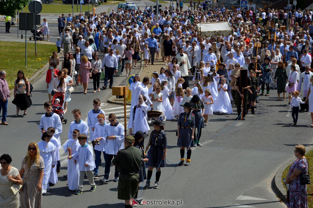 Boże Ciało 2021 parafii pw. św. Franciszka w Ostrołęce [03.06.2021] - zdjęcie #37 - eOstroleka.pl