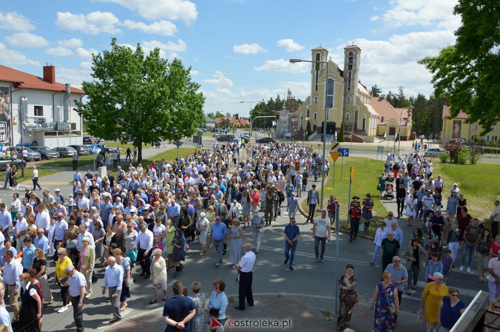Boże Ciało 2021 parafii pw. św. Franciszka w Ostrołęce [03.06.2021] - zdjęcie #91 - eOstroleka.pl