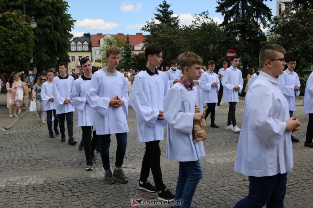 Boże Ciało 2021 w parafii pw. Nawiedzenia NMP (fara) [03.06.2021] - zdjęcie #70 - eOstroleka.pl