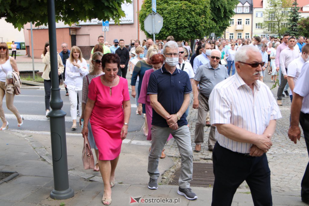 Boże Ciało 2021 w parafii pw. Nawiedzenia NMP (fara) [03.06.2021] - zdjęcie #26 - eOstroleka.pl