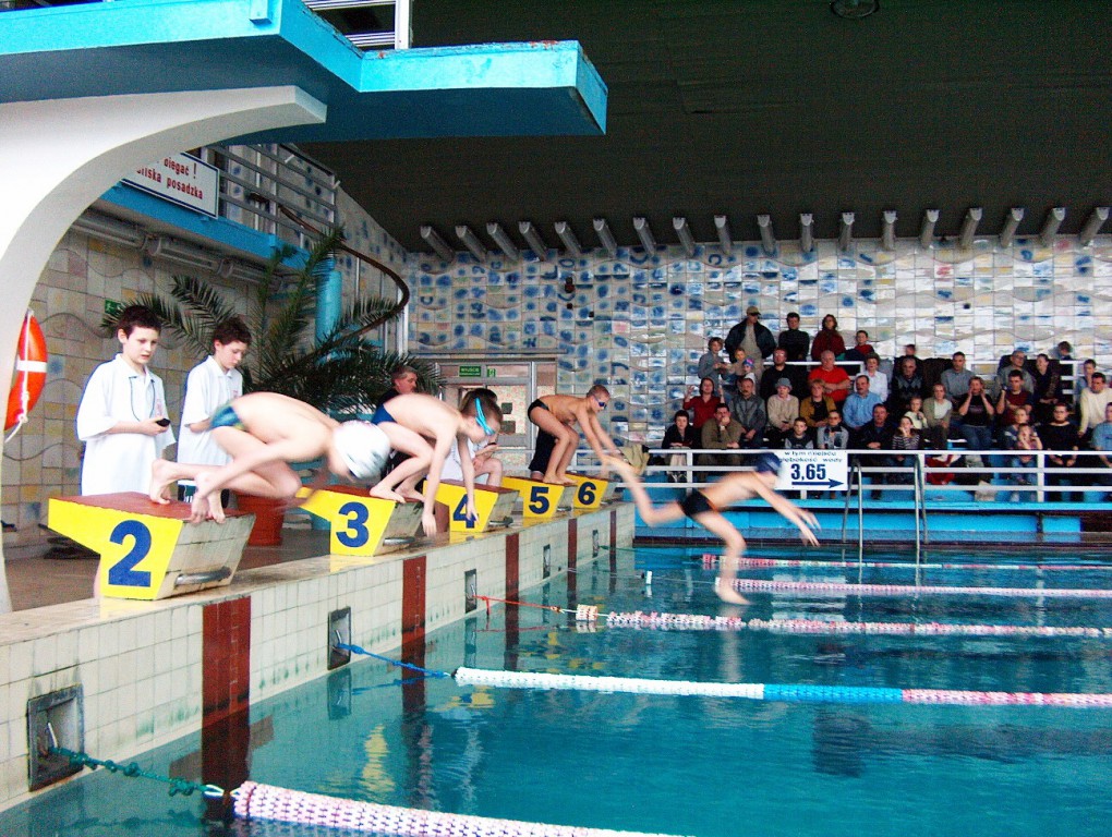 Zawody pływackie - 2004 r. - zdjęcie #12 - eOstroleka.pl