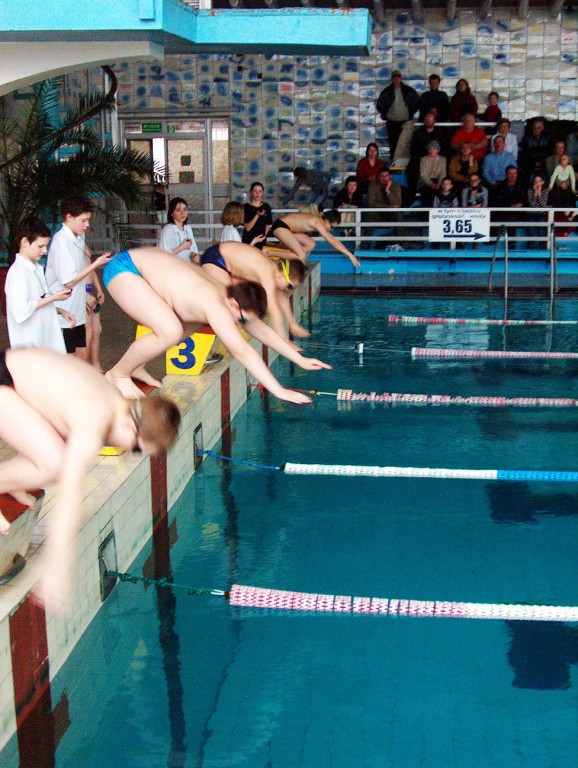 Zawody pływackie - 2004 r. - zdjęcie #15 - eOstroleka.pl
