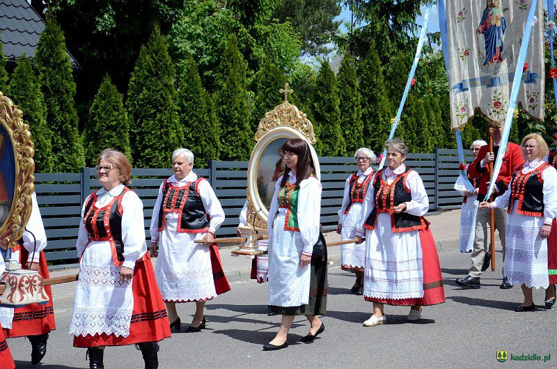 Procesja Bożego Ciała w Kadzidle [07.06.2021] - zdjęcie #44 - eOstroleka.pl