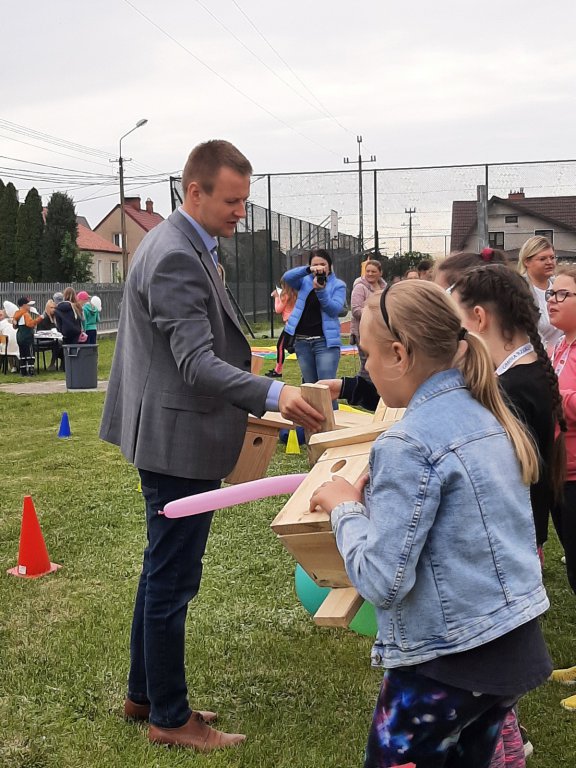 Dzień Dziecka z Nadleśnictwem Ostrołęka w Szkole Podstawowej w Rzekuniu [07.06.2021] - zdjęcie #96 - eOstroleka.pl