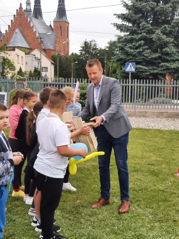 Dzień Dziecka z Nadleśnictwem Ostrołęka w Szkole Podstawowej w Rzekuniu [07.06.2021] - zdjęcie #93 - eOstroleka.pl