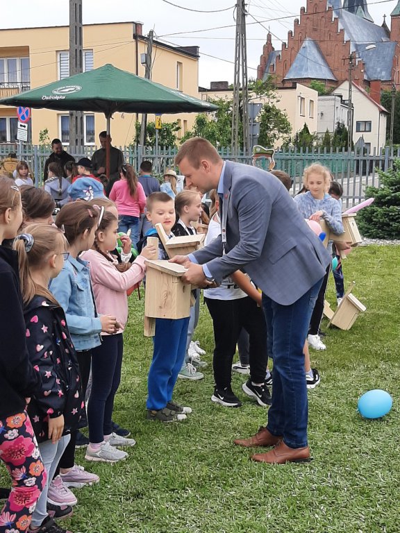 Dzień Dziecka z Nadleśnictwem Ostrołęka w Szkole Podstawowej w Rzekuniu [07.06.2021] - zdjęcie #91 - eOstroleka.pl